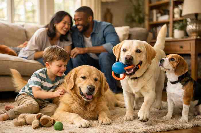 Best Dog Breeds for Families: Finding the Perfect Four-Legged Companion